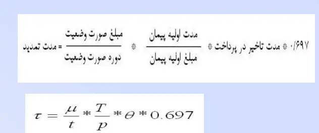 نحوه محاسبه تأخیرات ناشی از تأخیر در پرداخت