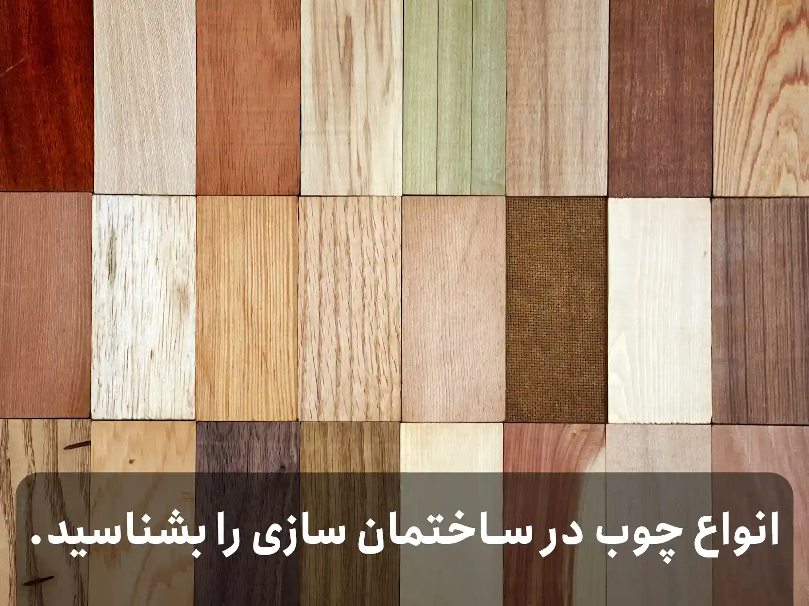 راهنمای خرید انواع چوب برای ساختمان را بشناسید.