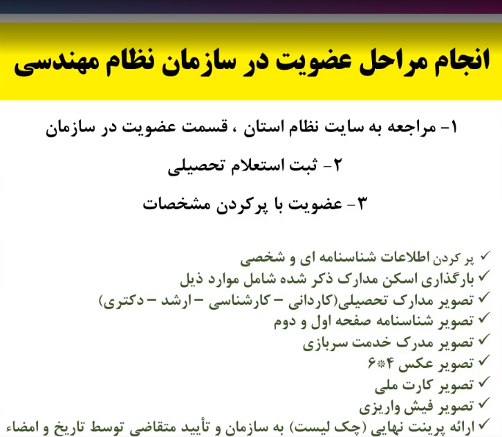 بعد از قبولی چکار کنیم؟