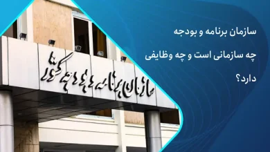 سازمان برنامه و بودجه کشور چیست