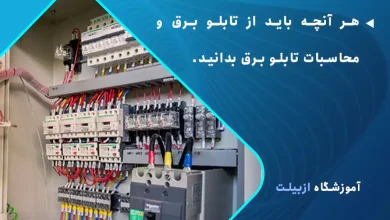 هر آنچه باید از تابلو برق و محاسبات تابلو برق بدانید.