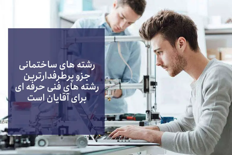 با داشتن یک مدرک در یکی از رشته های فنی  حرفه ای دست پر وارد بازار کار شوید