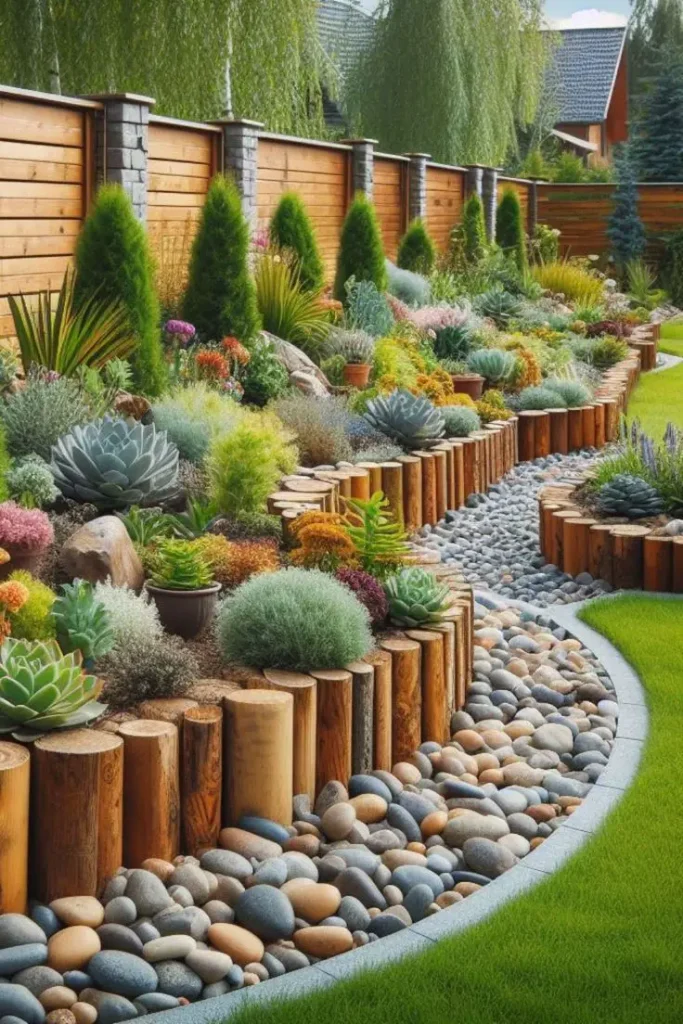 طراحی کف حیاط ویلا