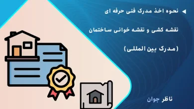 نحوه اخذ مدرک فنی حرفه ای نقشه کشی و نقشه خوانی ساختمان (مدرک بین‌المللی)
