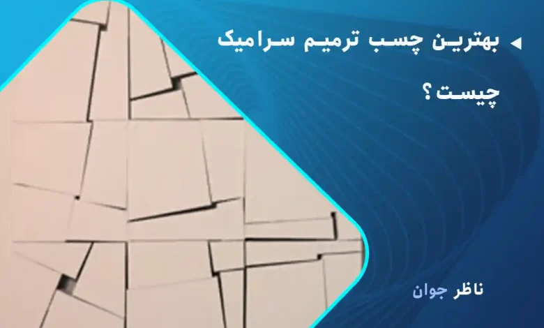بهترین چسب ترمیم سرامیک چیست؟