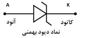 نماد دیود بهمنی