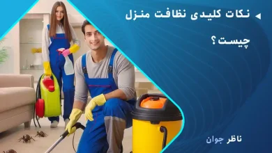 نکات کلیدی نظافت منزل چیست؟
