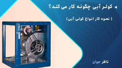 کولر آبی چگونه کار می کند؟ ( نحوه کار انواع کولی آبی)